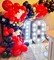 Red and Black Latex Balloons, 50Pcs 12inch Black Red White Party Balloons for Birthday,Wedding,Baby Shower,Casino Party, Race Car Party,Valentine's Day